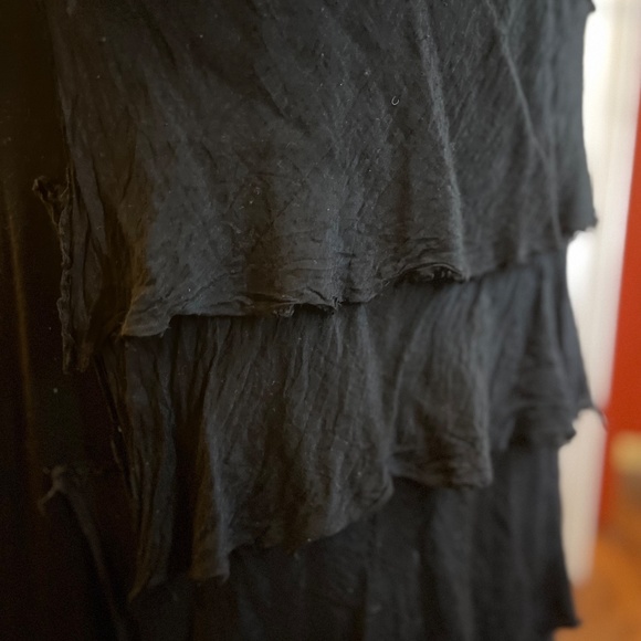 Black Ruffle Skirt - Picture 2 of 2